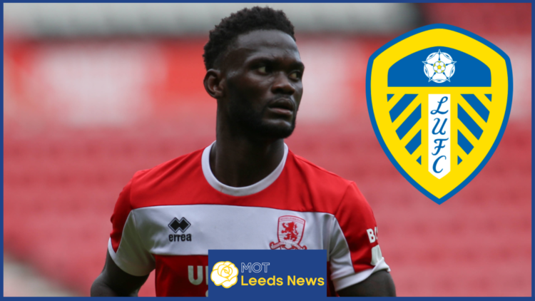 Picture of Middlesbrough attacker Emmanuel Latte Lath.