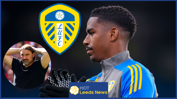 Picture of Leeds United defender Junior Firpo.
