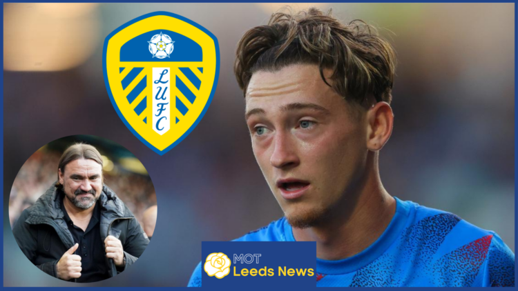 Picture of Leeds United target Louie Barry.