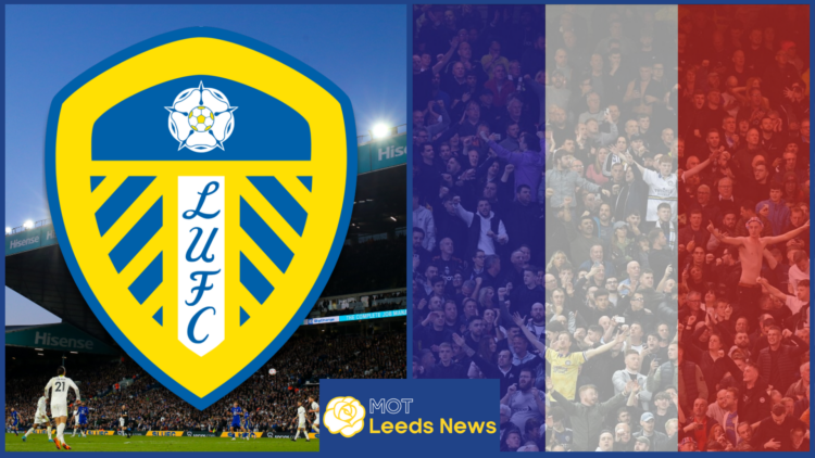 Leeds United badge Elland Road France