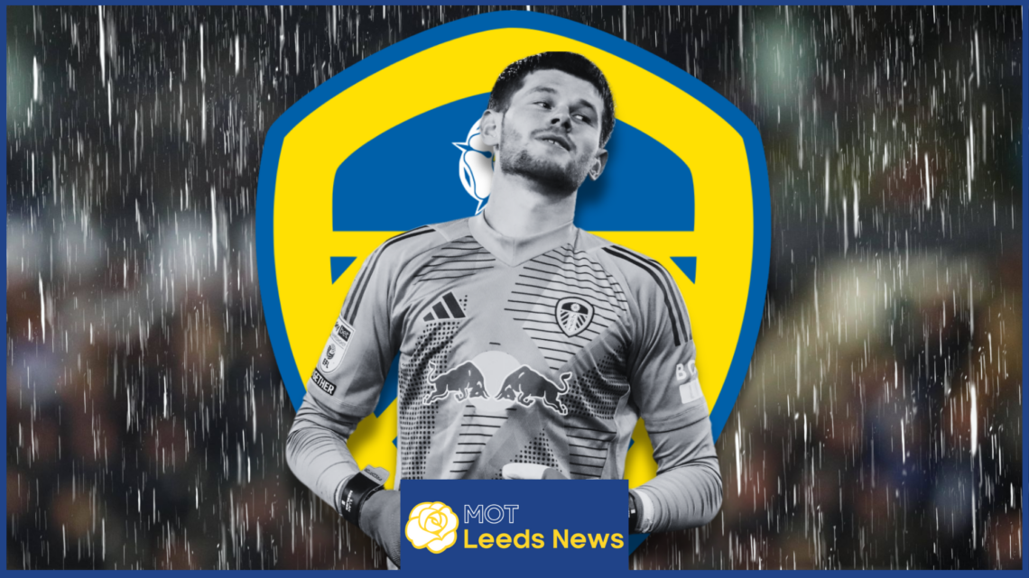 Leeds United badge Meslier