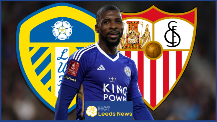 Leeds United badge Sevilla Iheanacho