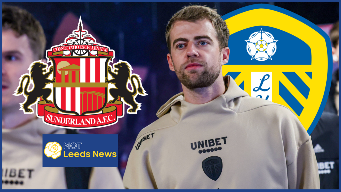 Leeds United badge Sunderland Bamford