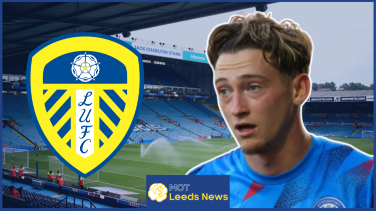 Louie Barry, Leeds United badge