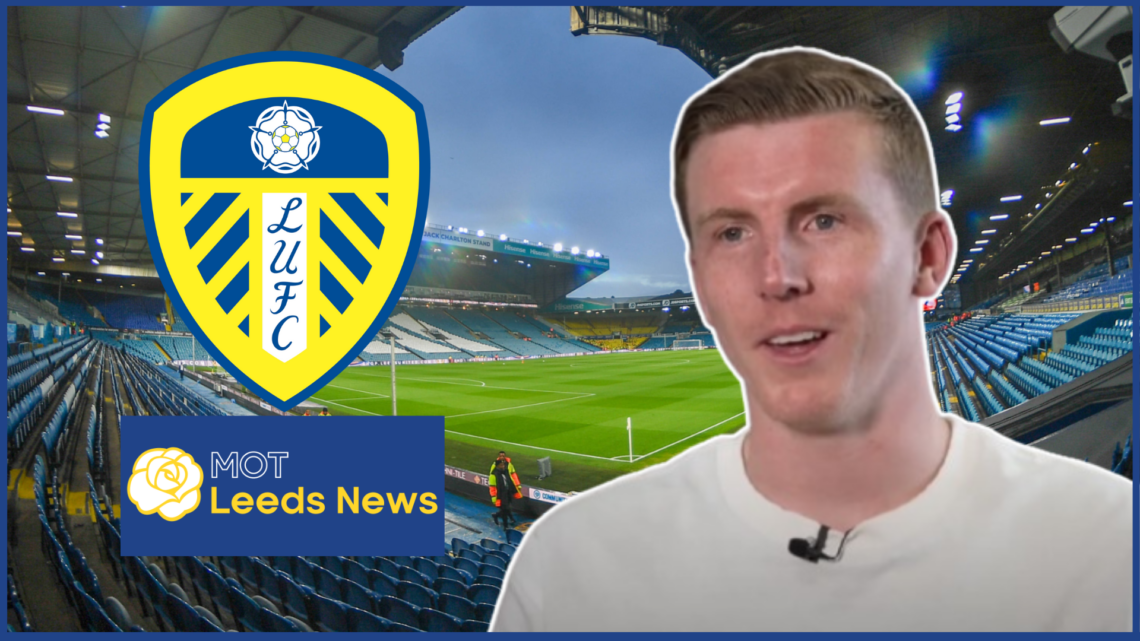 Matt Targett, Leeds United badge