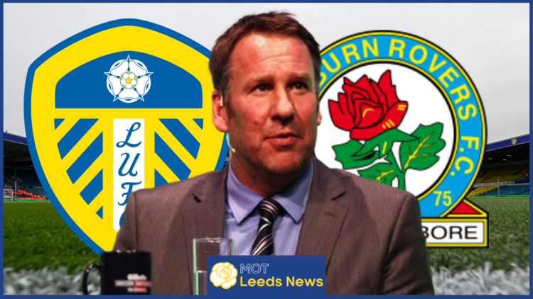 Paul Merson, Leeds United badge, Blackburn Rovers badge