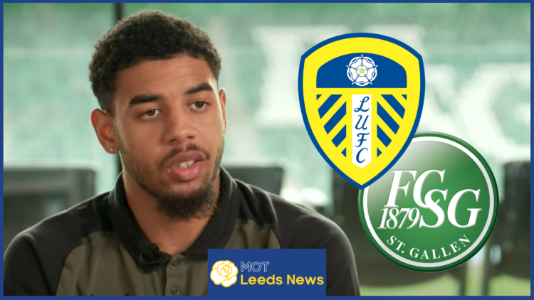 Willem Geubbels, Leeds United badge, St Gallen badge