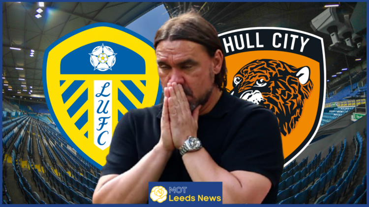 Daniel Farke Leeds United Hull City badges