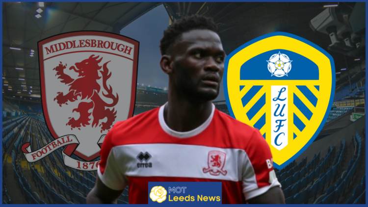 Emmanuel Latte Lath Middlesbrough Leeds United badges