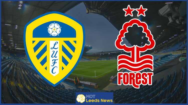 Leeds United and Nottingham Forest badges