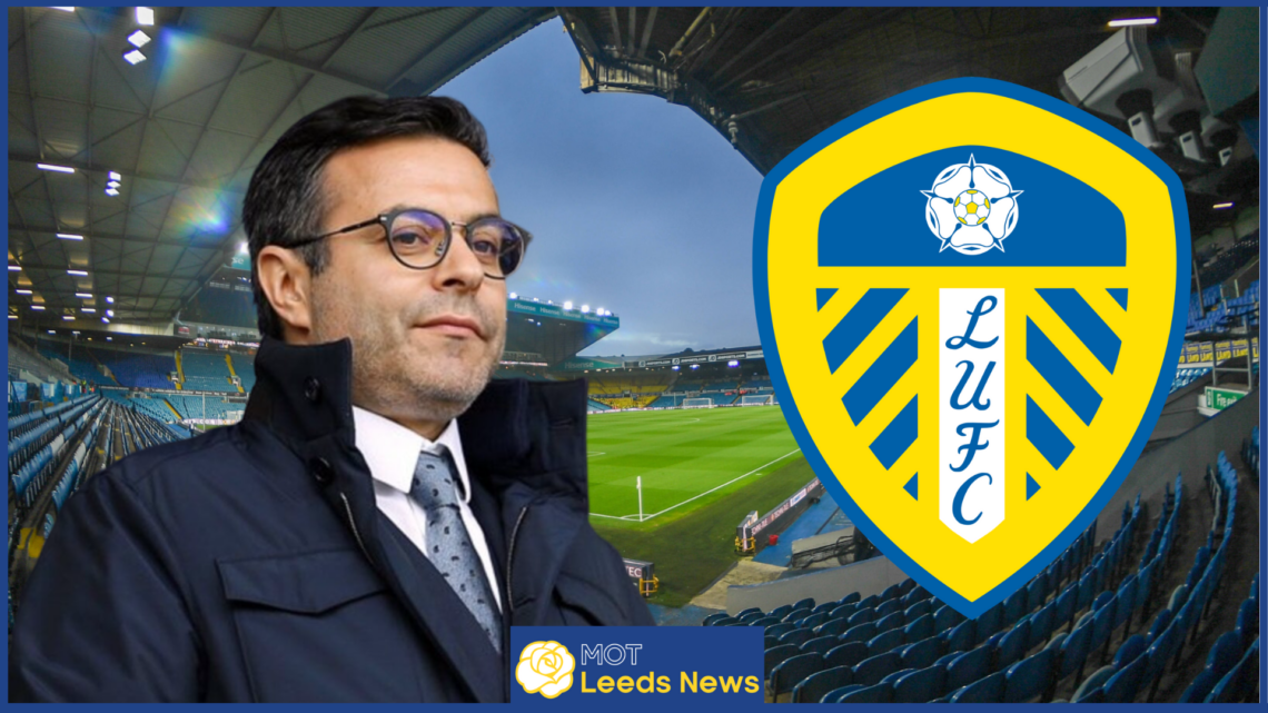 Andrea Radrizzani Leeds United badge