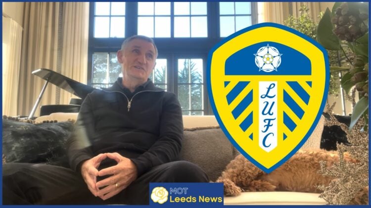 Tony Mowbray, Leeds United badge