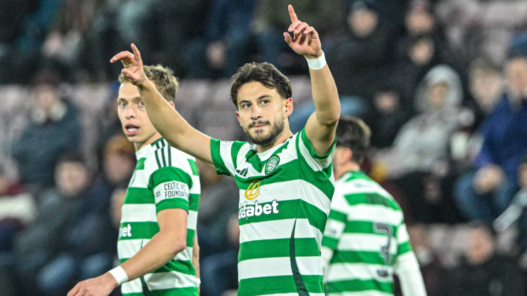 Celtic forward Nicolas Kuhn