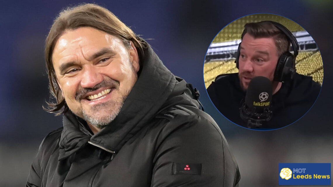 Daniel Farke, Jamie O'Hara in inset