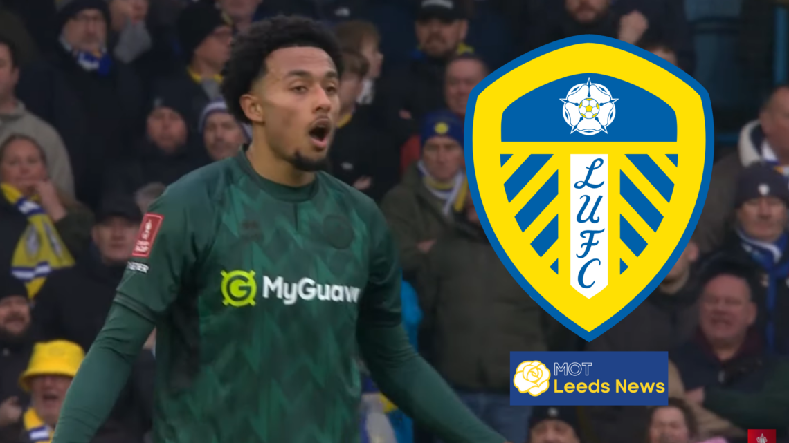 Femi Azeez, Leeds United badge