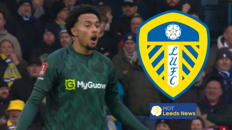 Femi Azeez, Leeds United badge