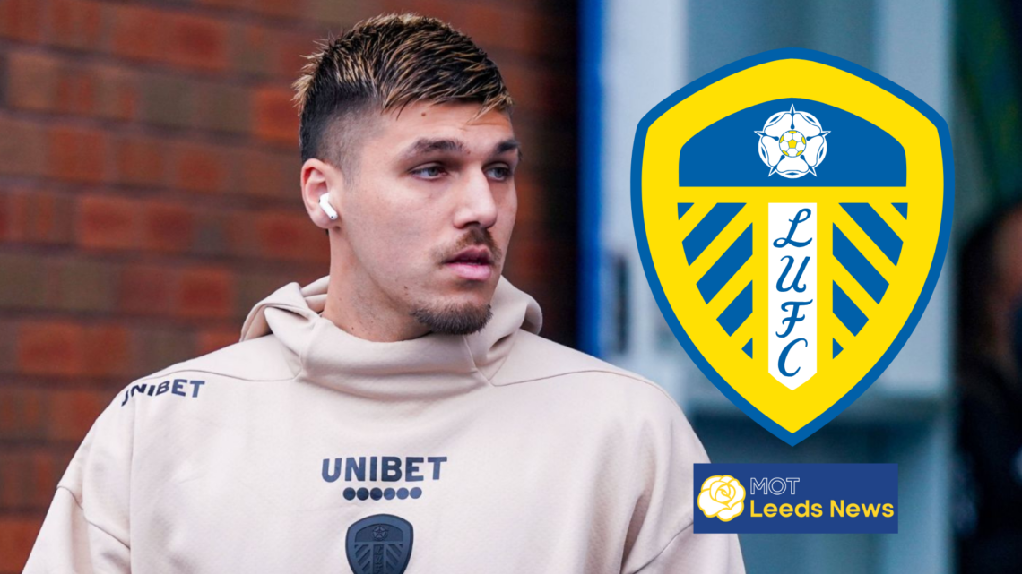Joel Piroe, Leeds United badge