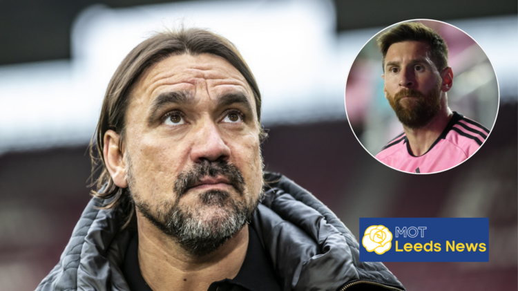 Leeds United Daniel Farke Lionel Messi