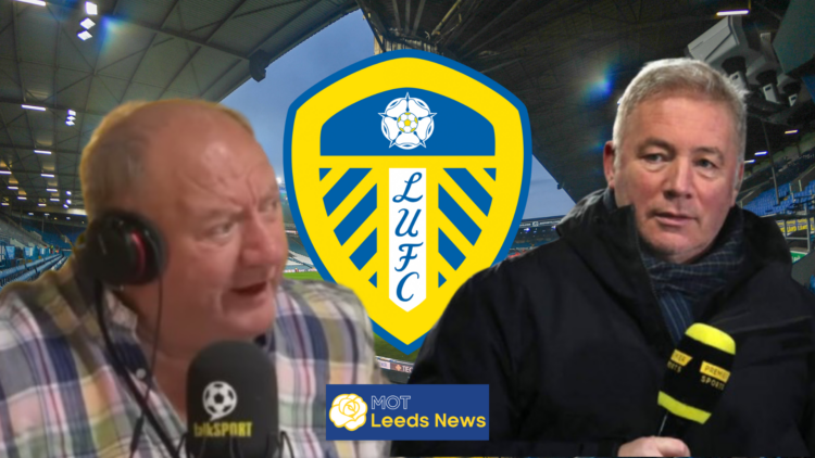 Alan Brazil Ally McCoist Leeds badge
