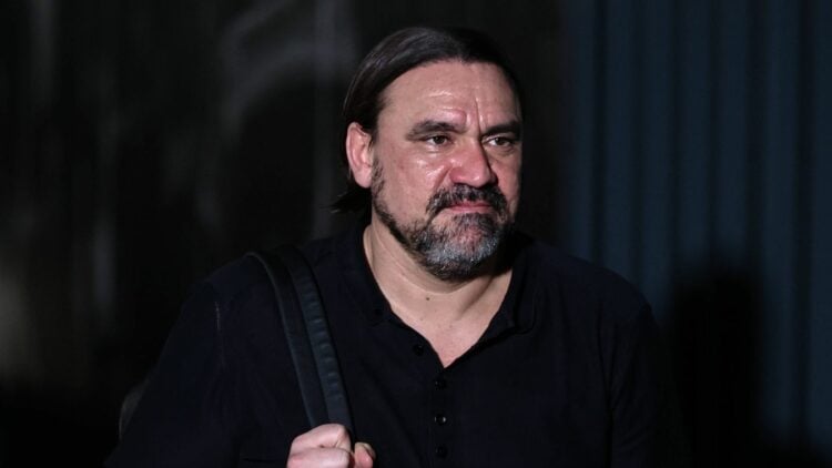 Leeds United manager Daniel Farke looking neutral