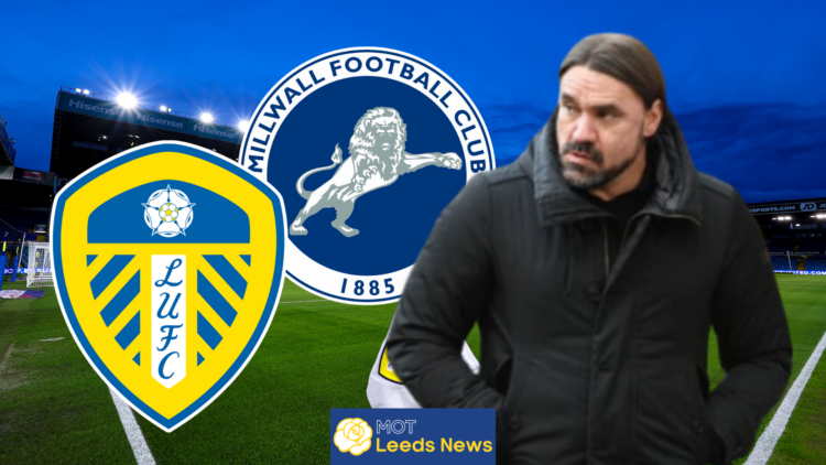Daniel Farke Leeds United Millwall badges