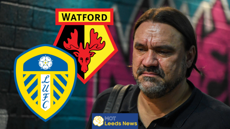 Daniel Farke Leeds United Watford badges