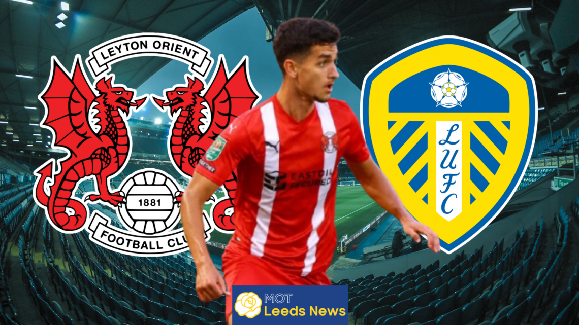 Sonny Perkins Leeds United Leyton Orient badges