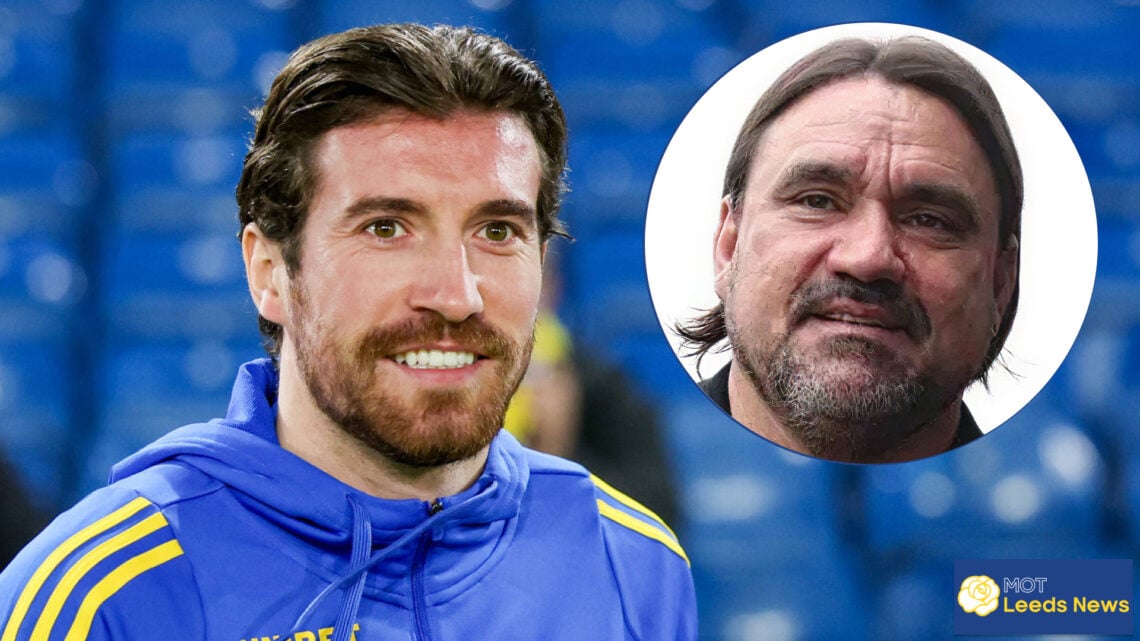 Leeds United midfielder Joe Rothwell and Daniel Farke
