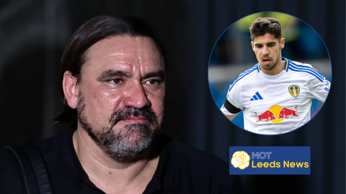 Leeds United Daniel Farke and Manor Solomon