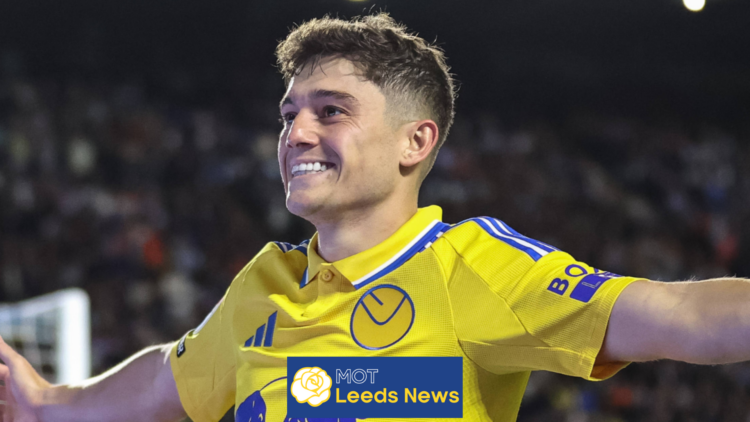 Leeds United attacker Dan James.