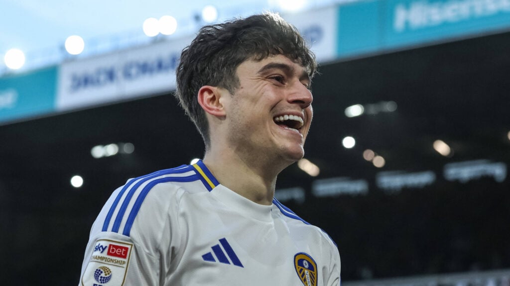 Dan James smiling