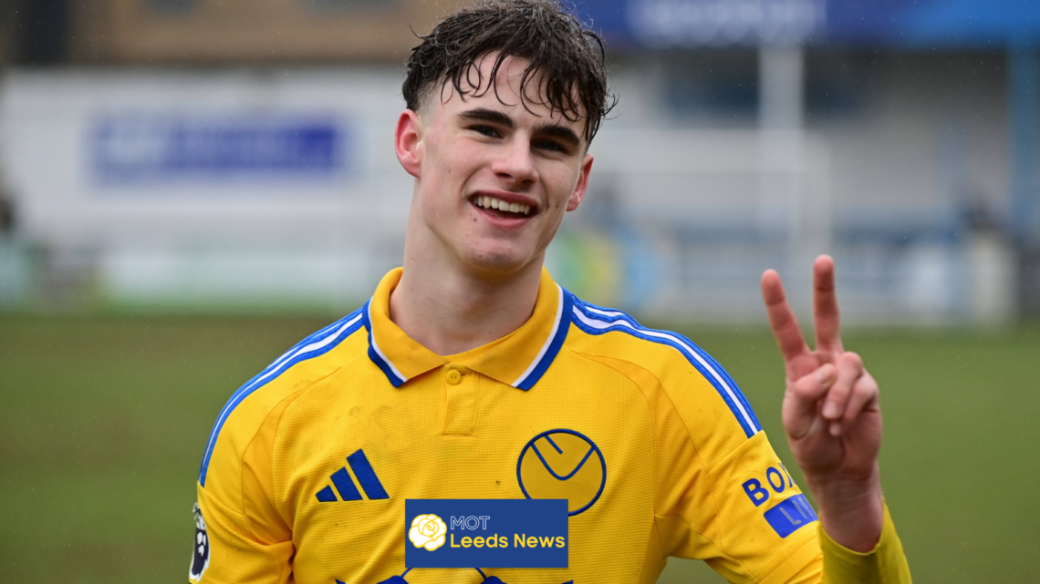 Leeds United youngster Harry Gray