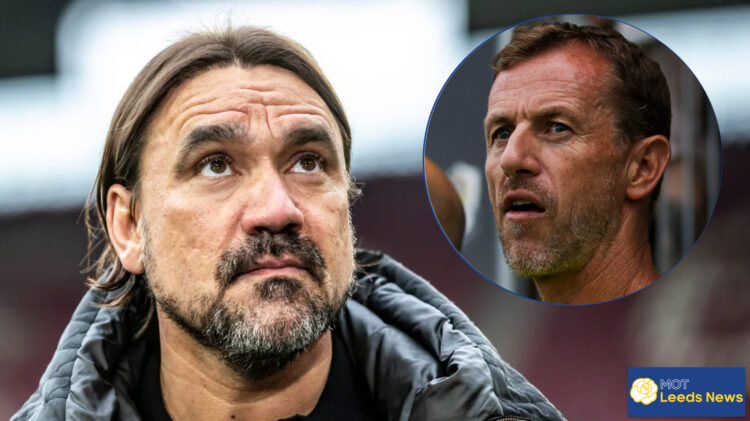 Leeds United manager Daniel Farke and Oxford boss Gary Rowett