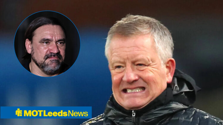 Daniel Farke has been speaking to Chris Wilder about a points deduction