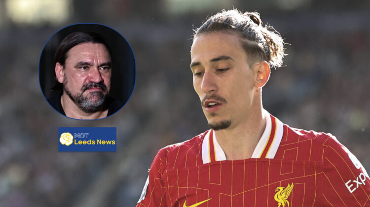 Kostas Tsimikas, Daniel Farke, Leeds United