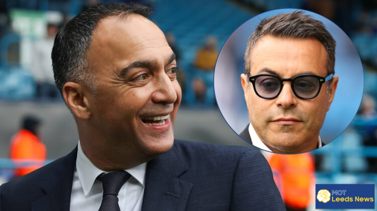 Leeds United chief Paraag Marathe and Andre Radrizzani