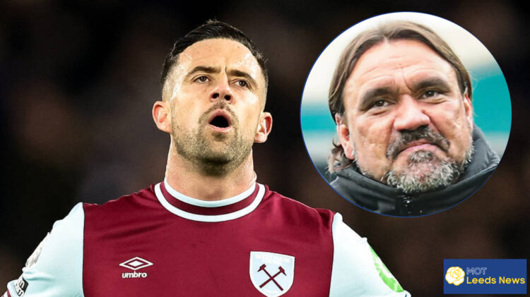 Leeds United manager Daniel Farke and West Ham United striker Danny Ings