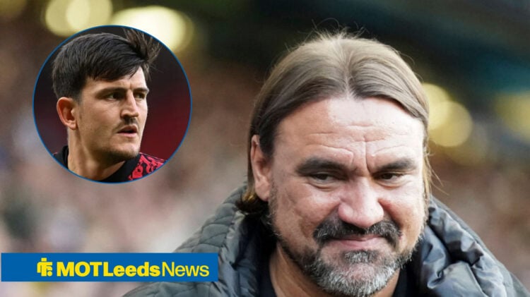 Daniel Farke and Harry Maguire