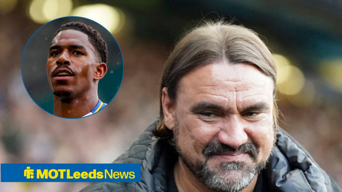 Junior Firpo and Daniel Farke