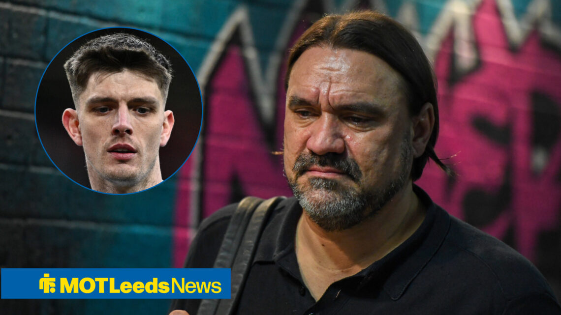 Leeds United manager Daniel Farke and Newcastle goalkeeper Nick Pope