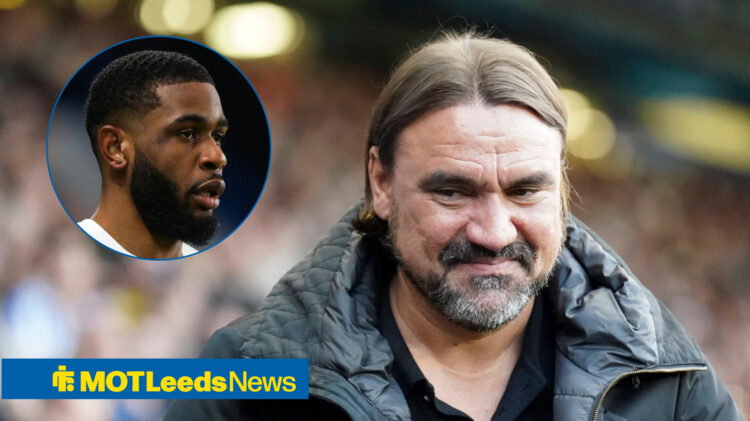 Leeds United manager Daniel Farke and Millwall defender Japhet Tanganga