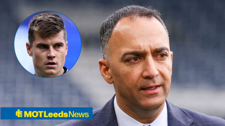 Leeds United chief Paraag Marathe and Udinese centre-back Jaka Bijol