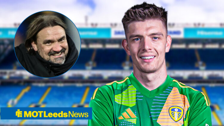 Daniel Farke and Nick Pope