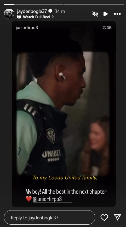 Jayden Bogle Junior Firpo