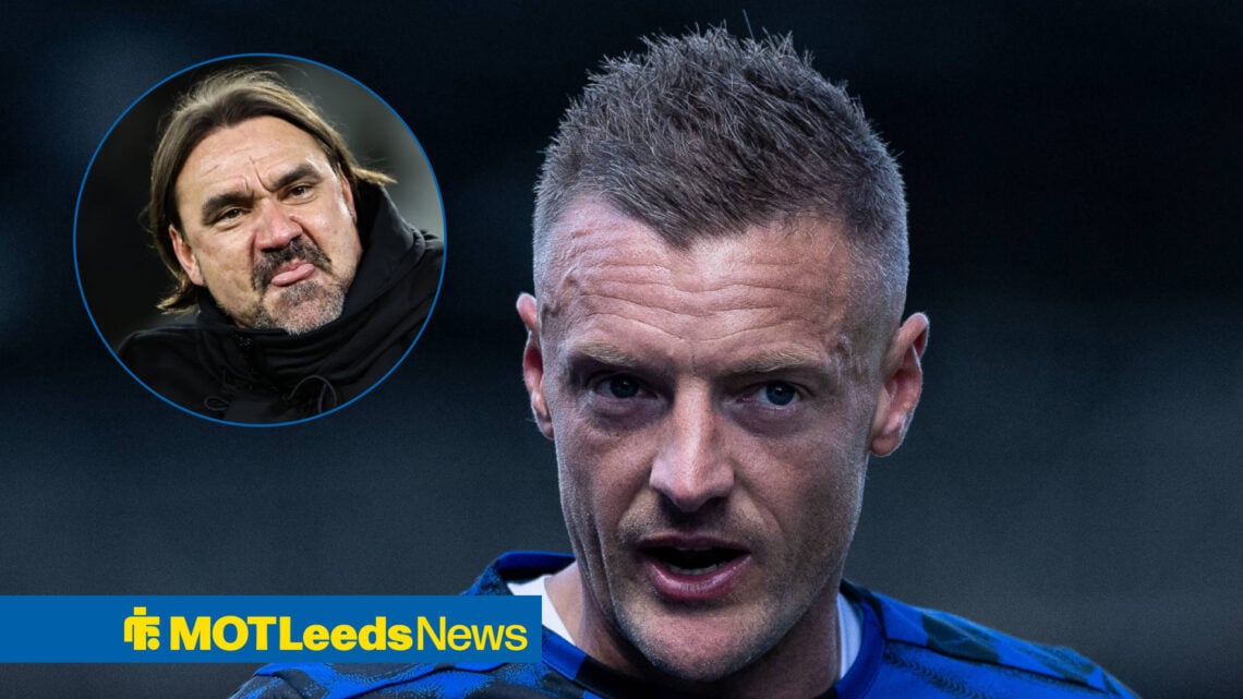 Jamie Vardy has previously spoken about a potential Leeds United signing.