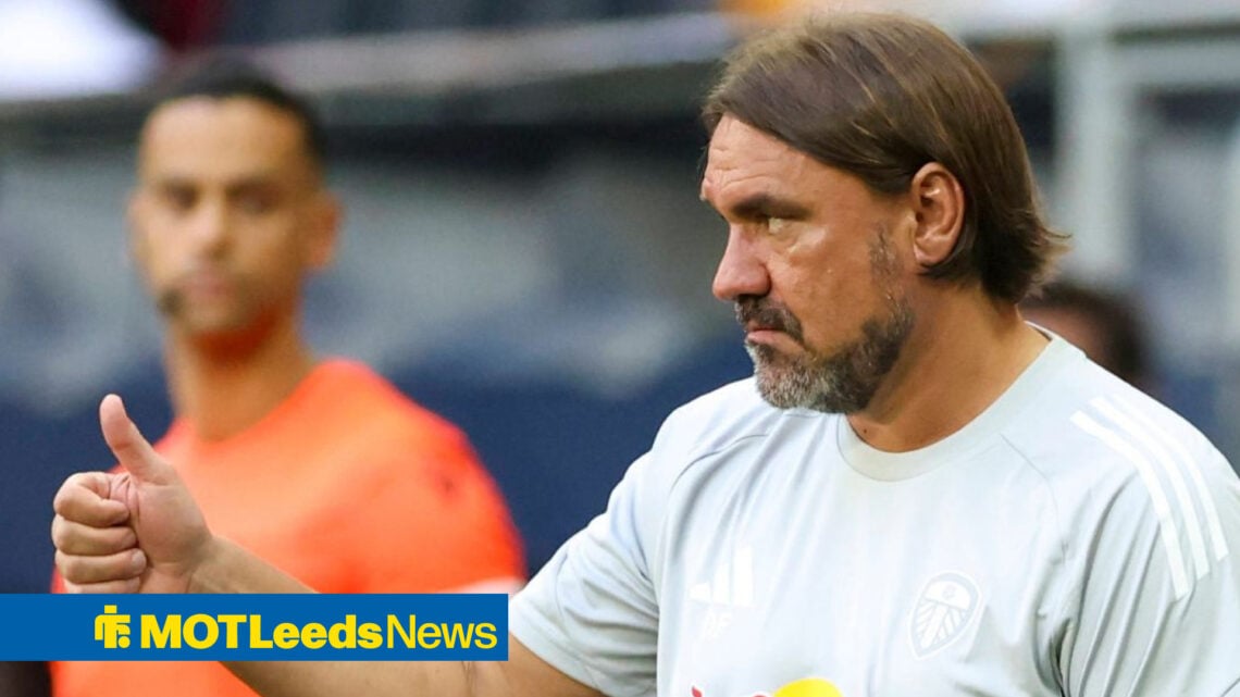 Daniel Farke thumbs up