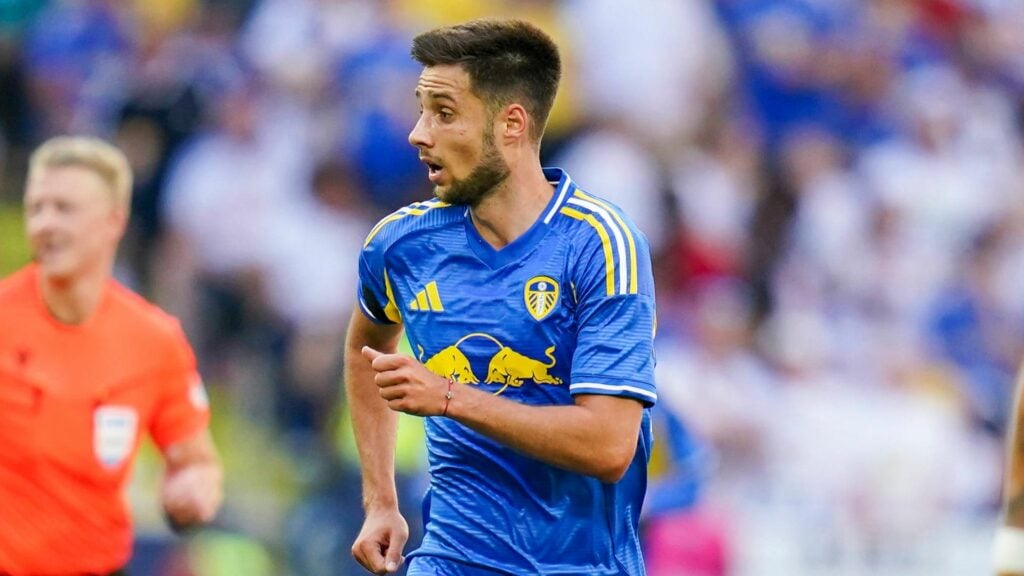 Ilia Gruev in action for Leeds United