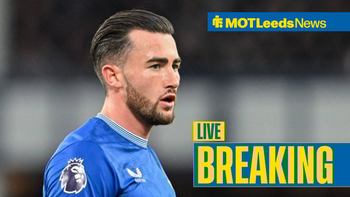 Leeds United forward Jack Harrison