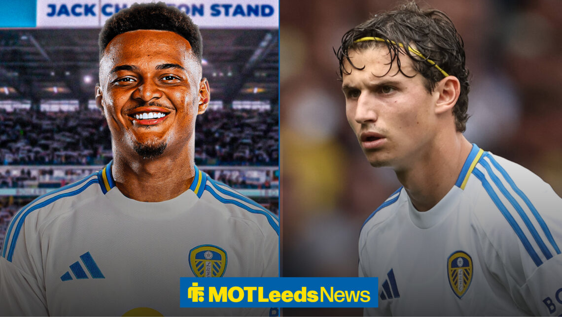 Leeds target Rodrigo Muniz and Elland Road star Brenden Aaronson.