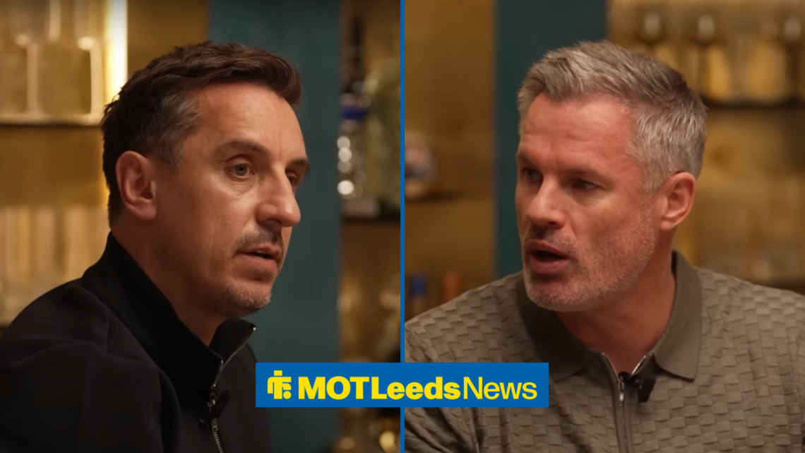 Gary Neville and Jamie Carragher were talking about Leeds United.